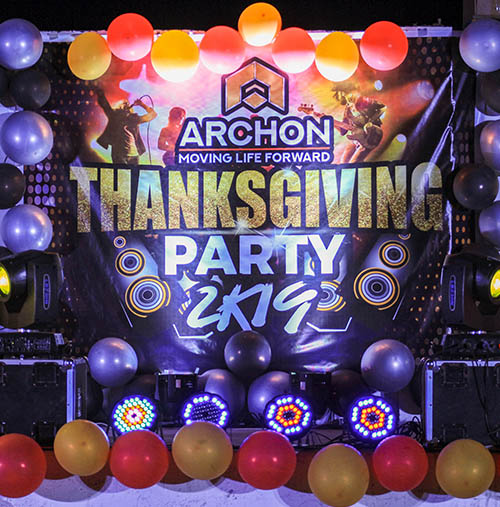 Archon Thanksgiving Party in Davao